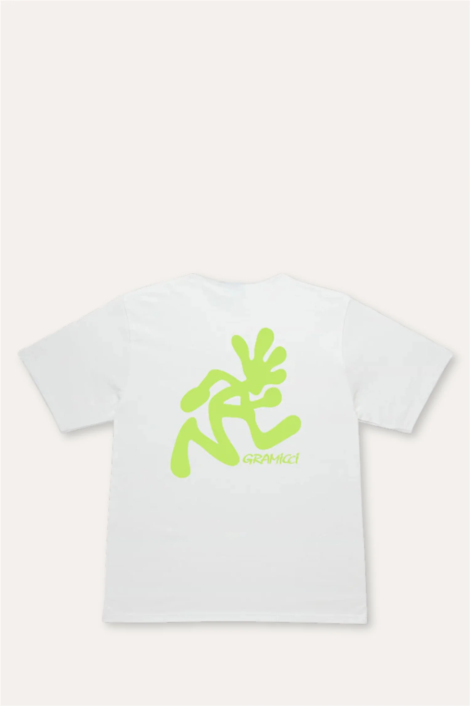 Running Man Tee White