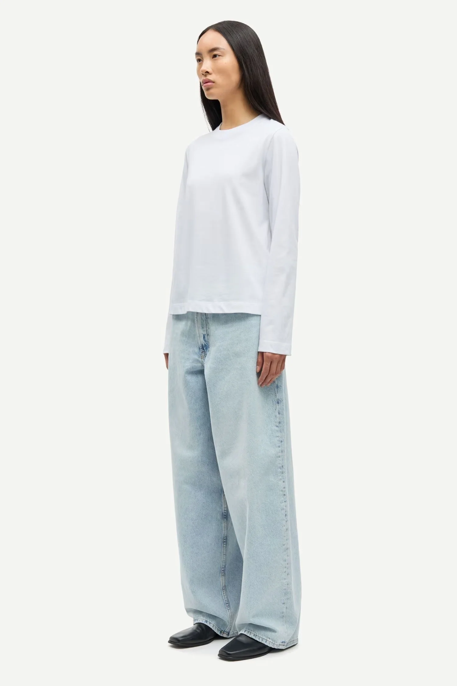 Sacamino ls t-shirt - White - Image 6