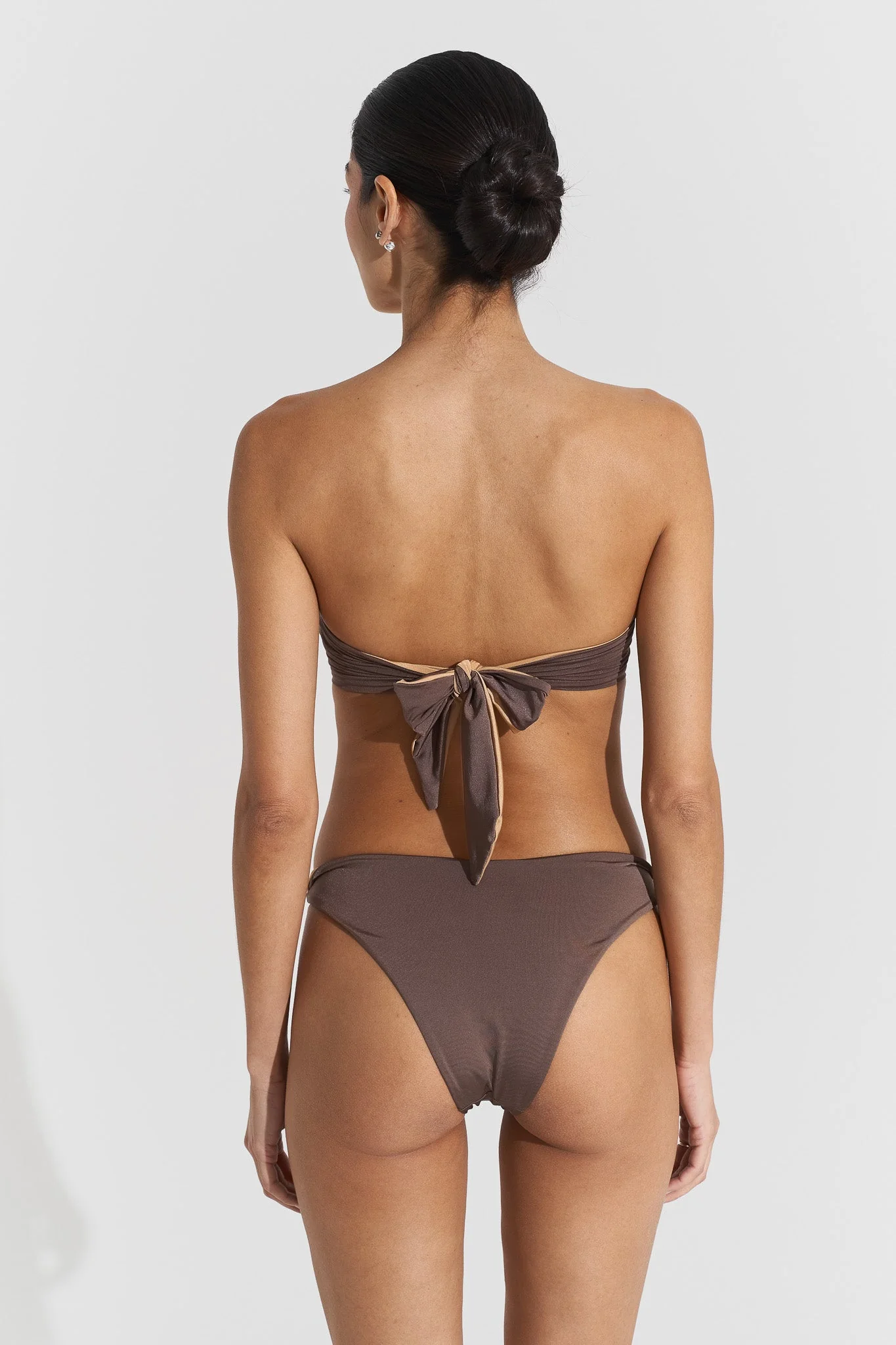 Twisted Bikini Bottom Nougat - Image 3