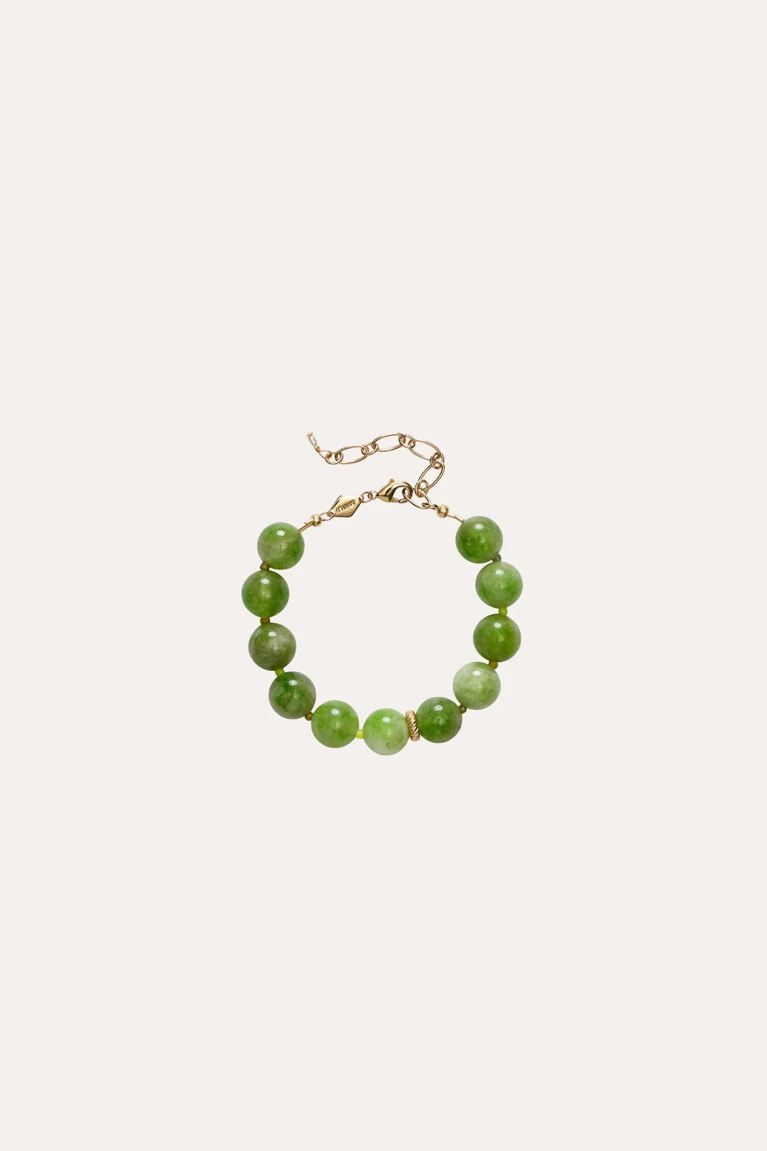 Ball bracelet - Sage green