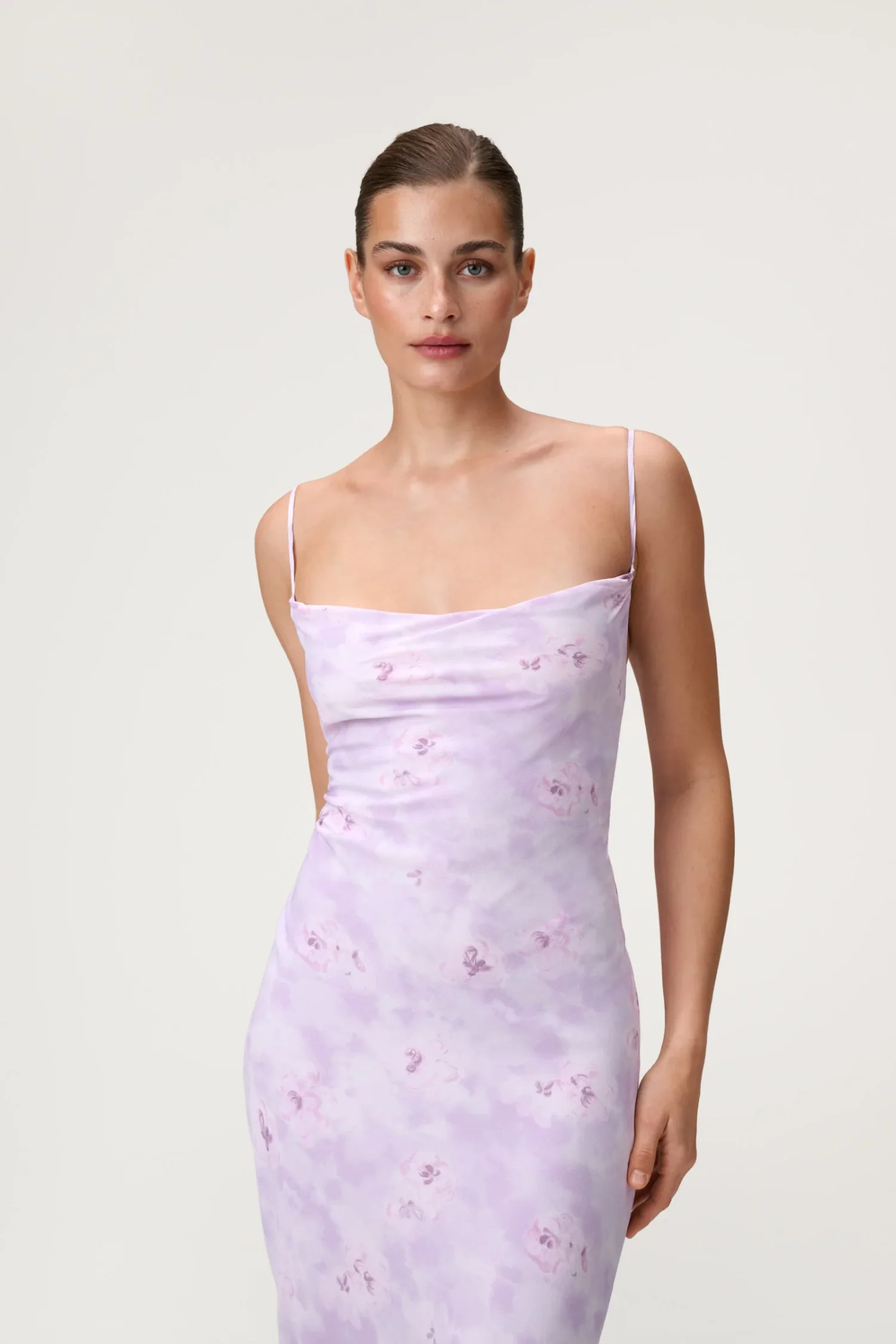 Vienna Maxi Dress- Lavender - Image 3