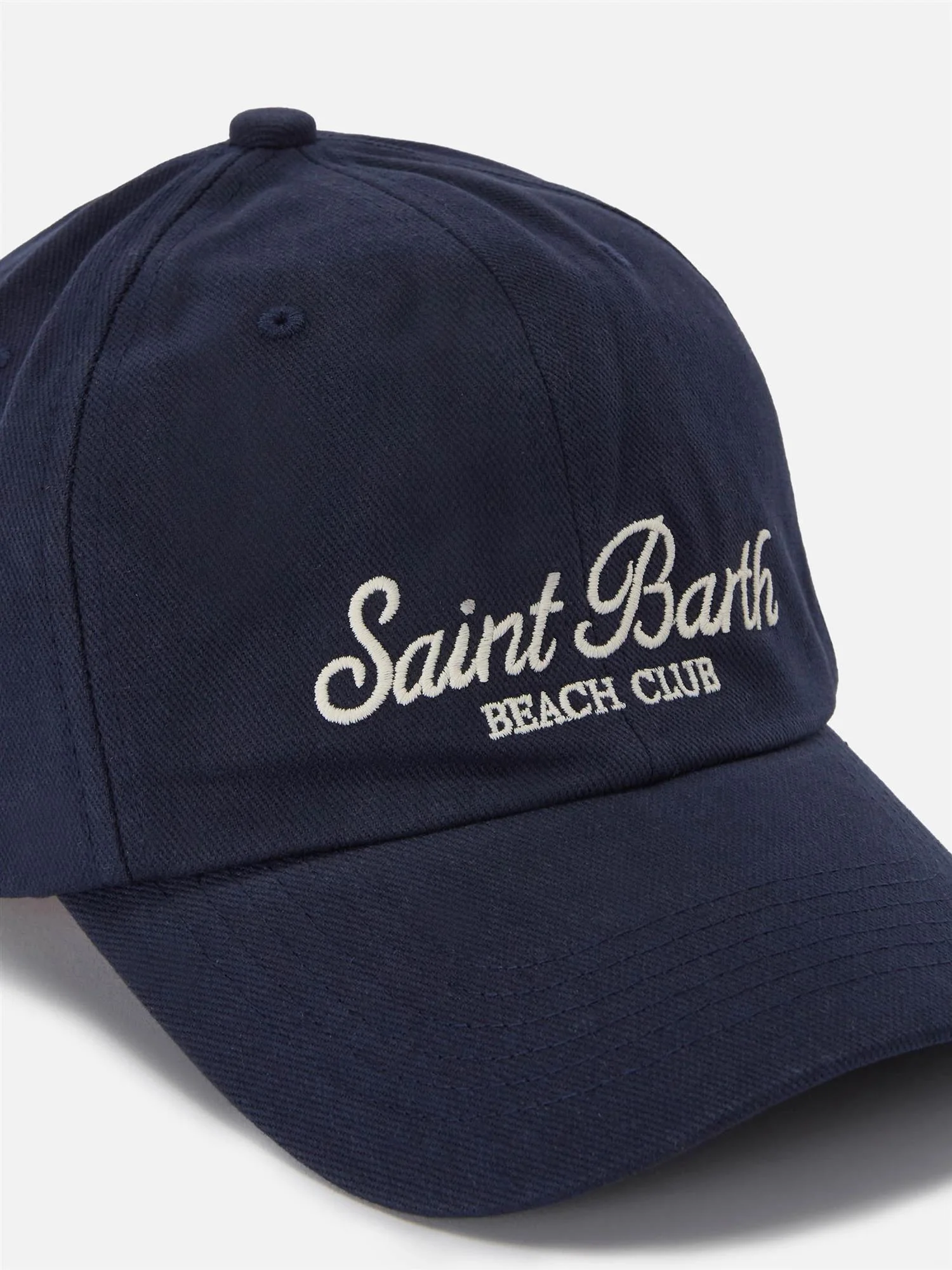 Cotton Beach Club Cap Navy - Image 2