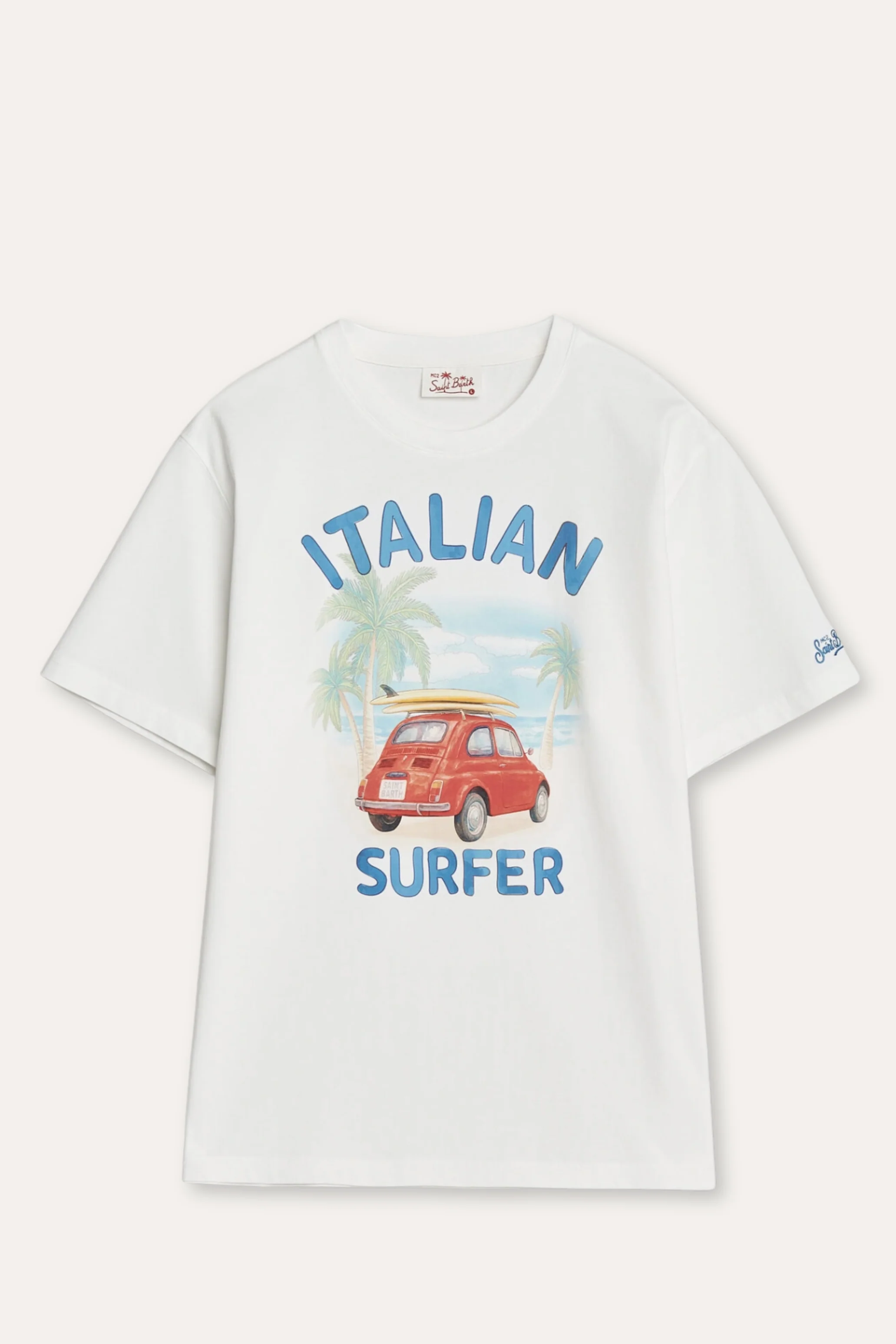 Italian Surfer T-Shirt White