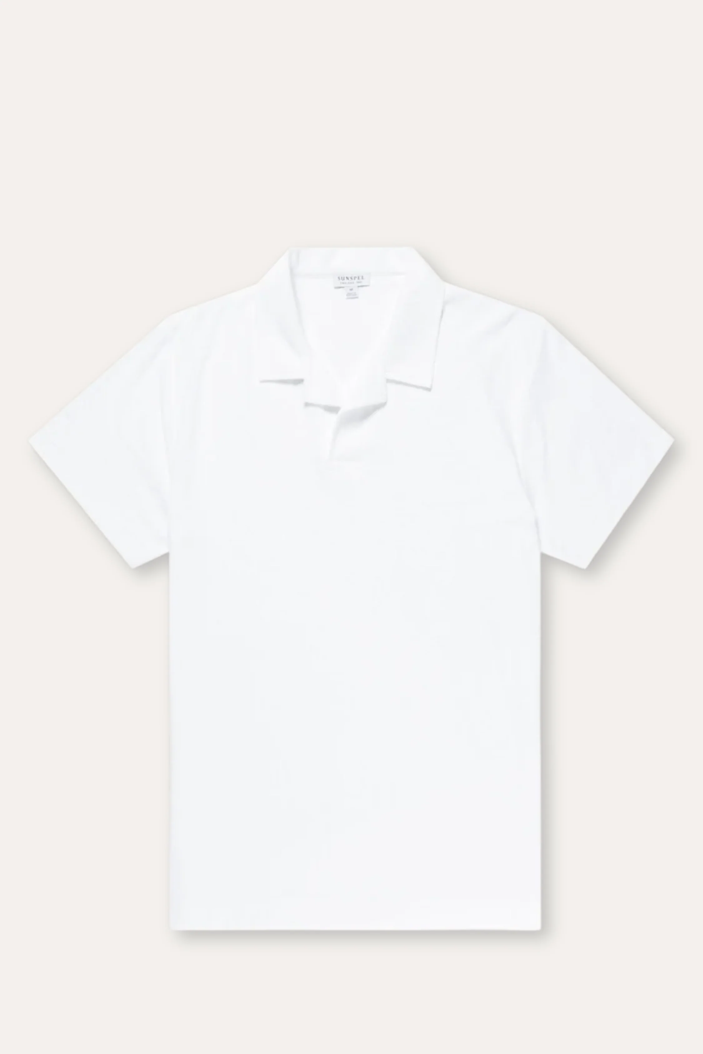 SS Towelling Polo Shirt White