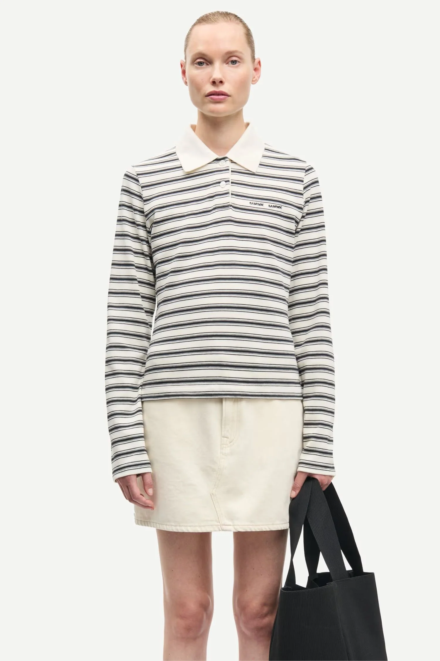 Sadonell LS polo 15512 - Egret St. - Image 3