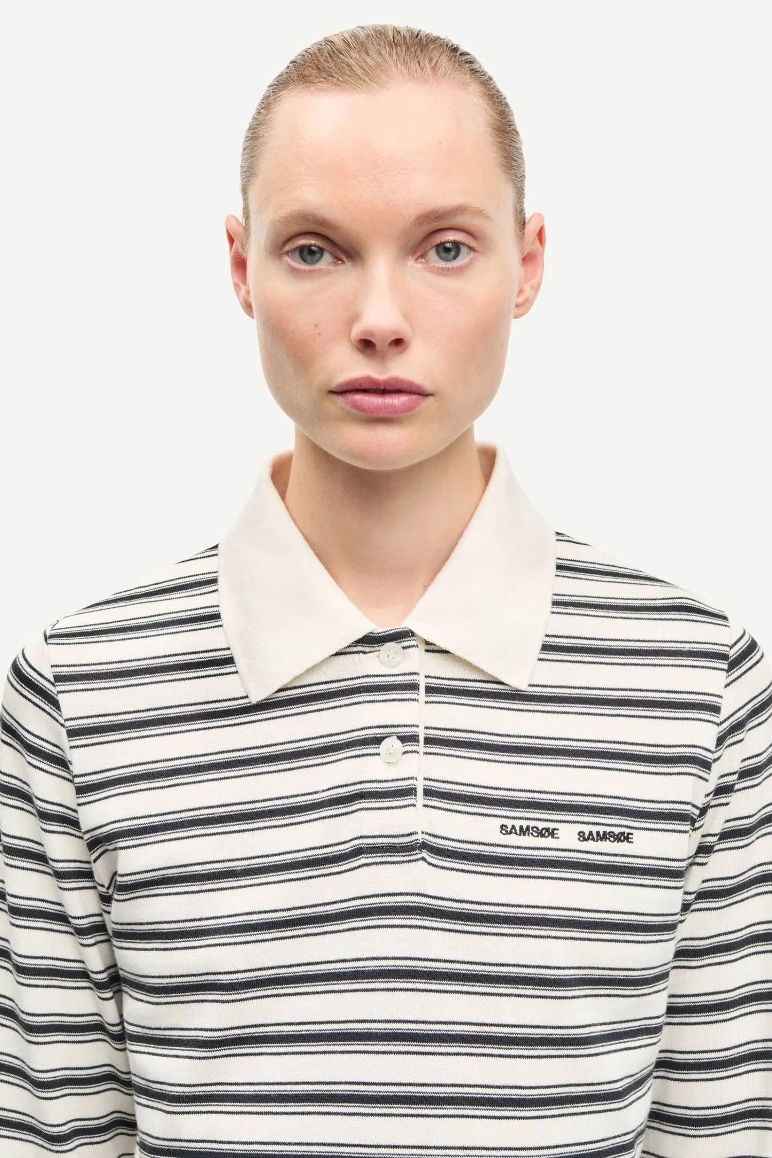 Sadonell LS polo 15512 - Egret St. - Image 4