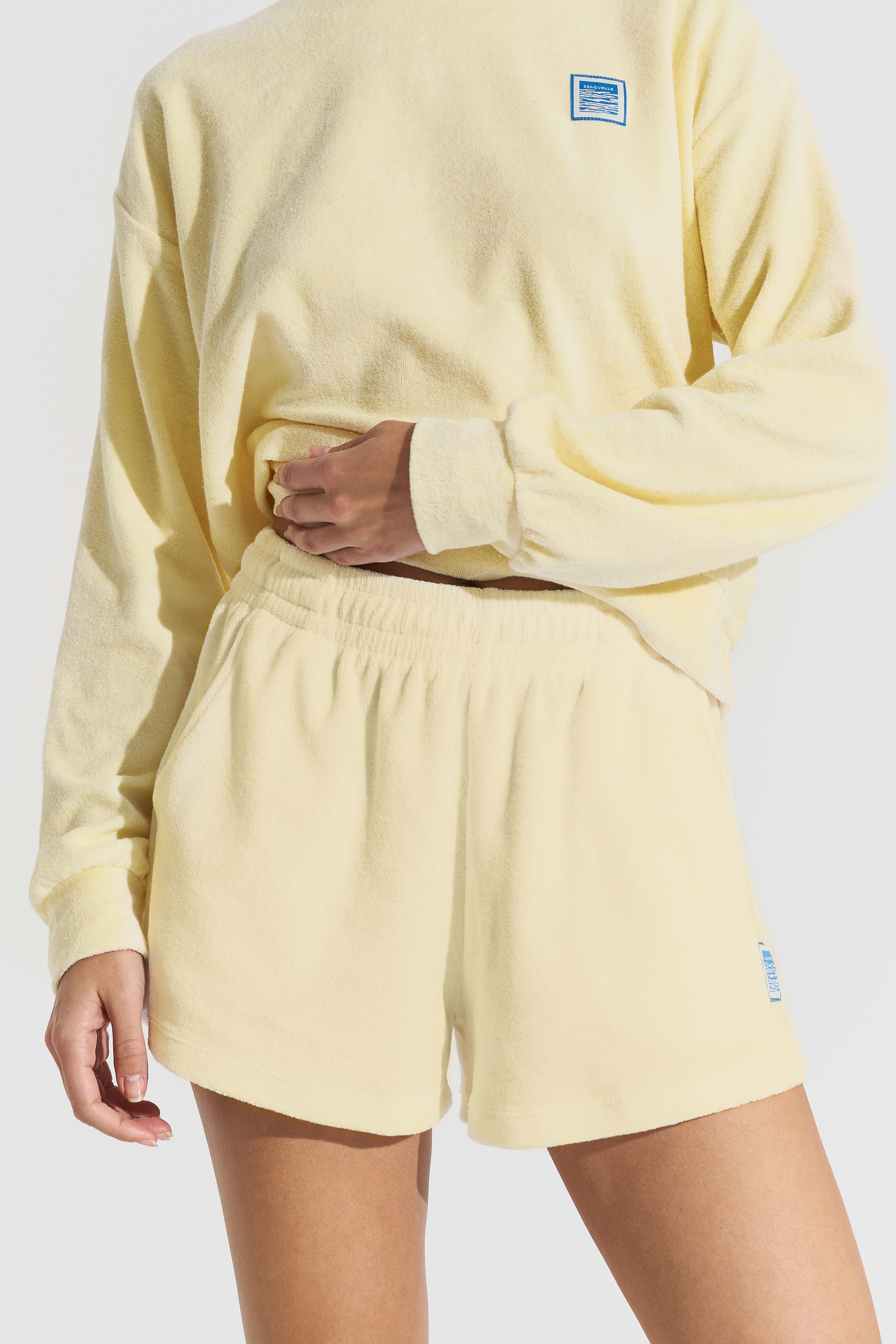 Terry Shorts Light Yellow - Image 3