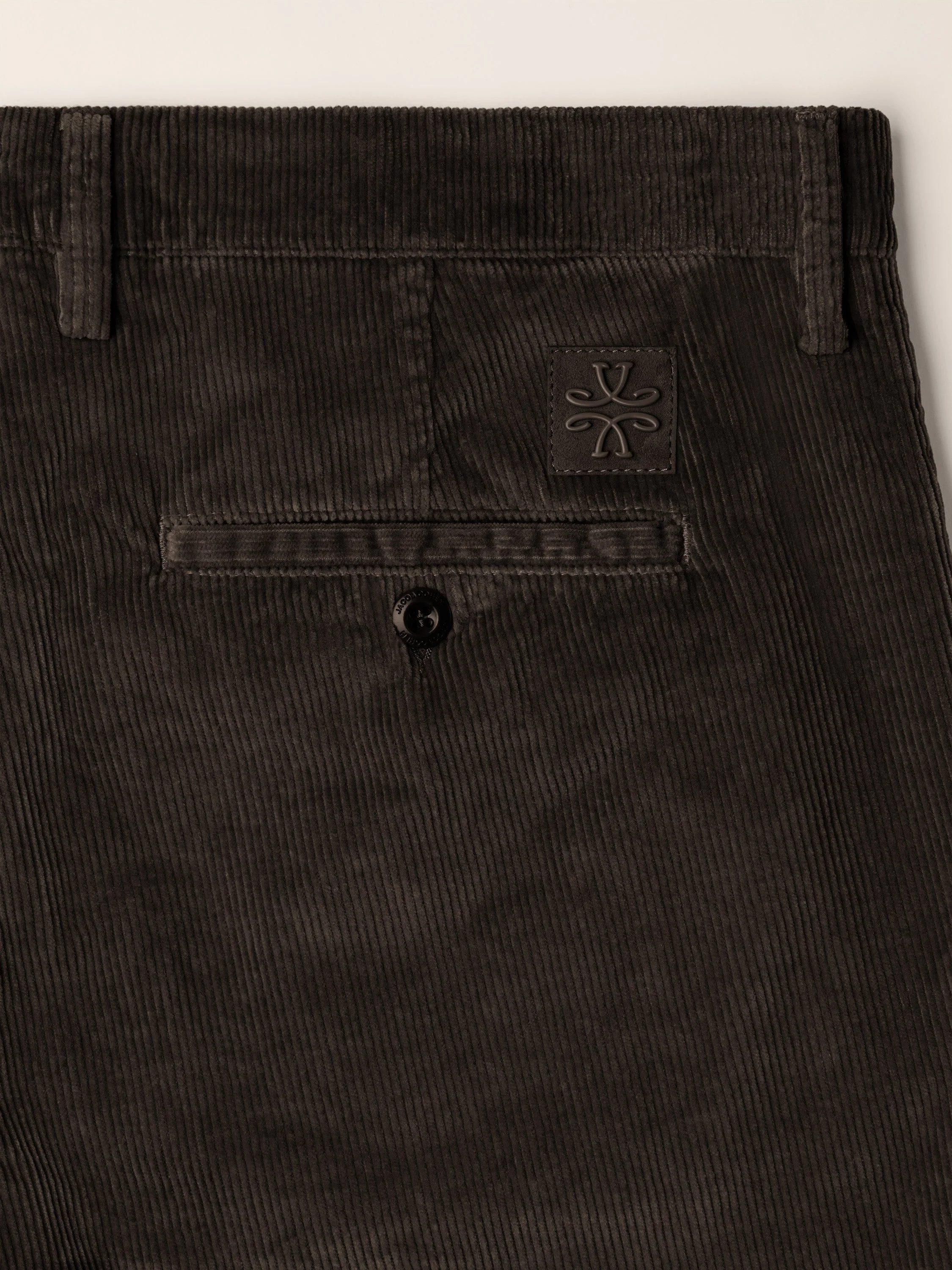 Bobby Slim Fit Brown Trousers - Image 3