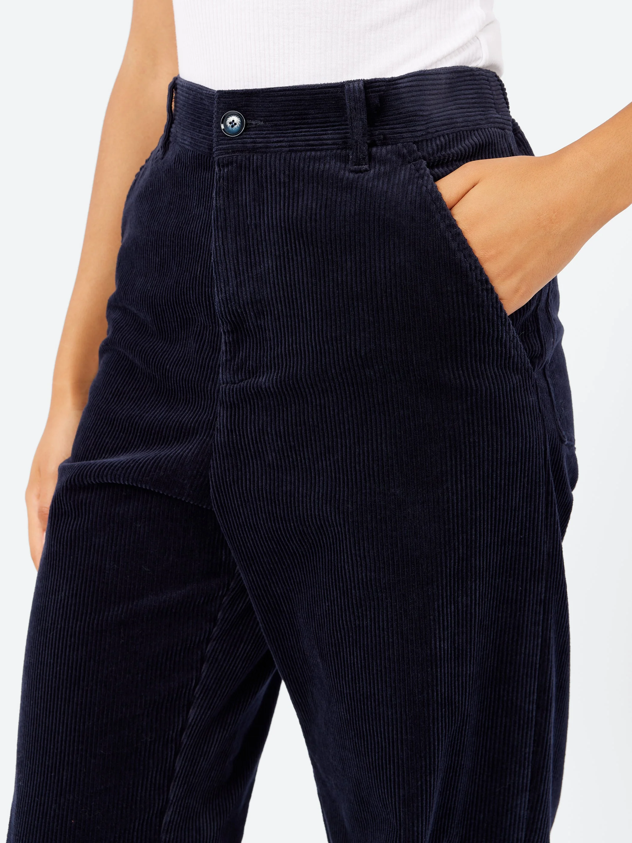 Trousers Ida Cinquecento- Navy - Image 4