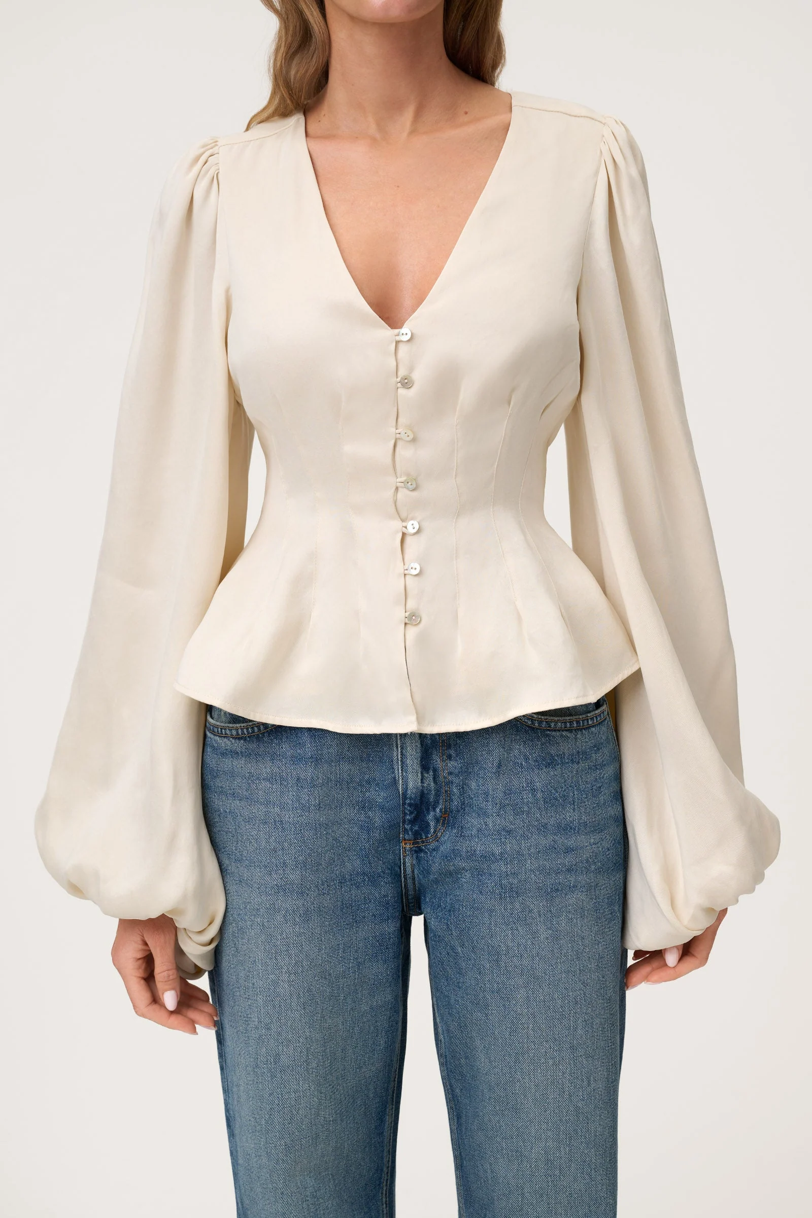 Palena Blouse Butter Yellow