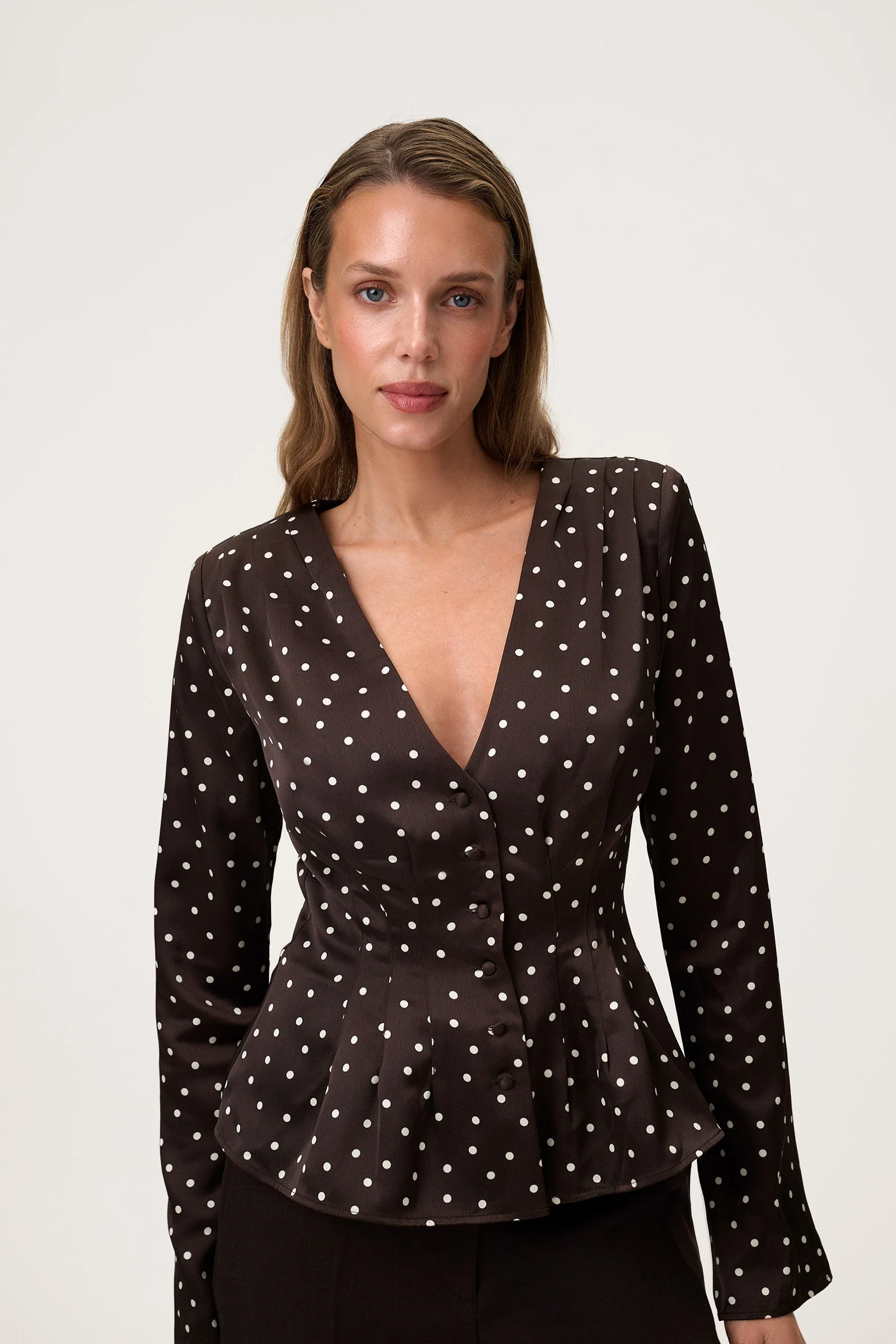 Marmo Blouse Espresso