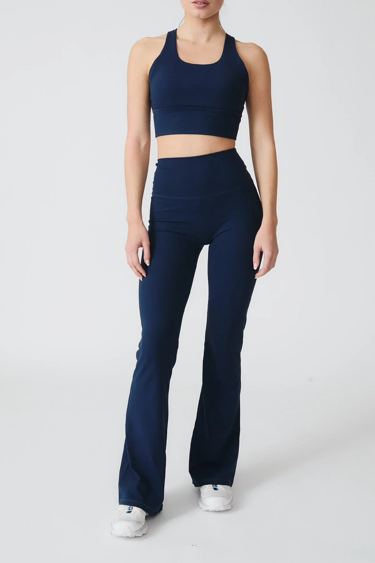 Flare Tights Long Navy - Image 2
