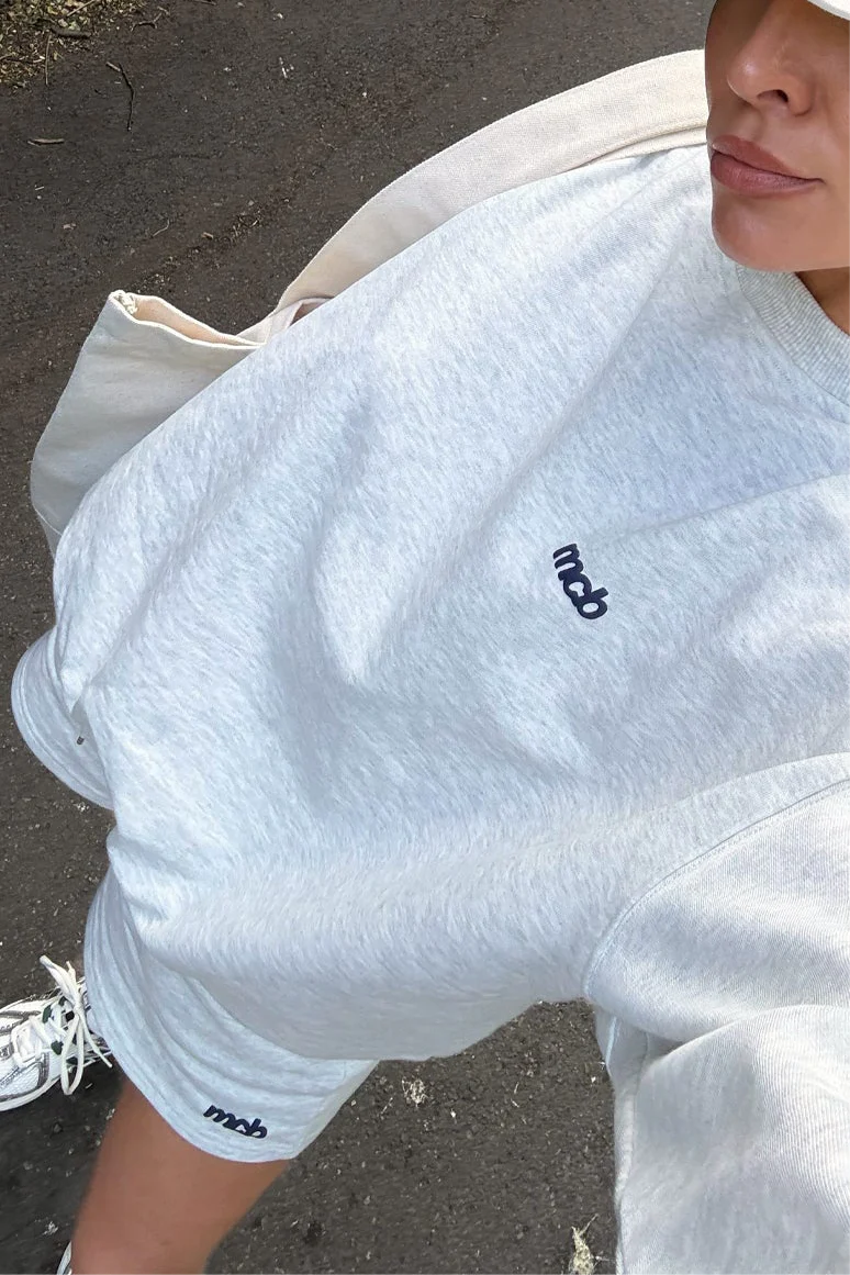 Signature Crewneck Grey Melange - Image 5