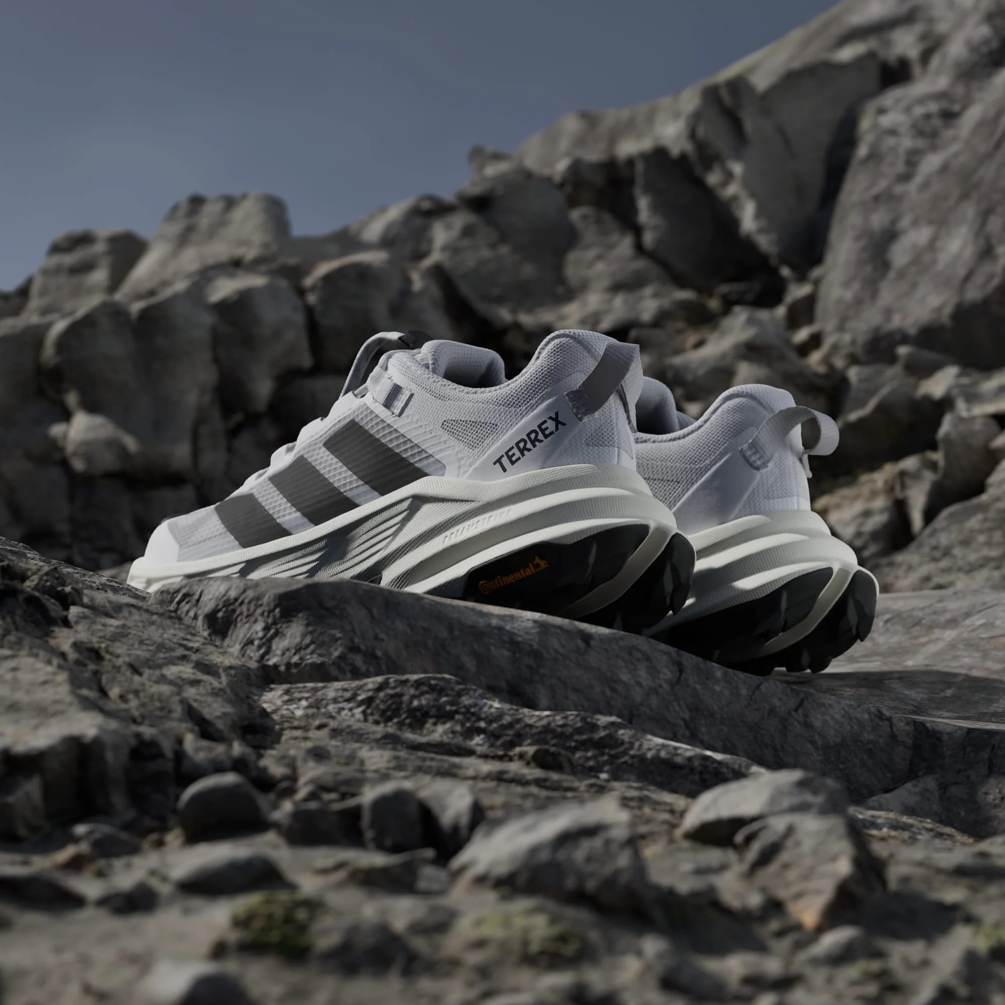 Terrex Freehiker SL GORE-TEX Hiking Sko Cloud White/Core Black/Semi Impact Orange - Image 4