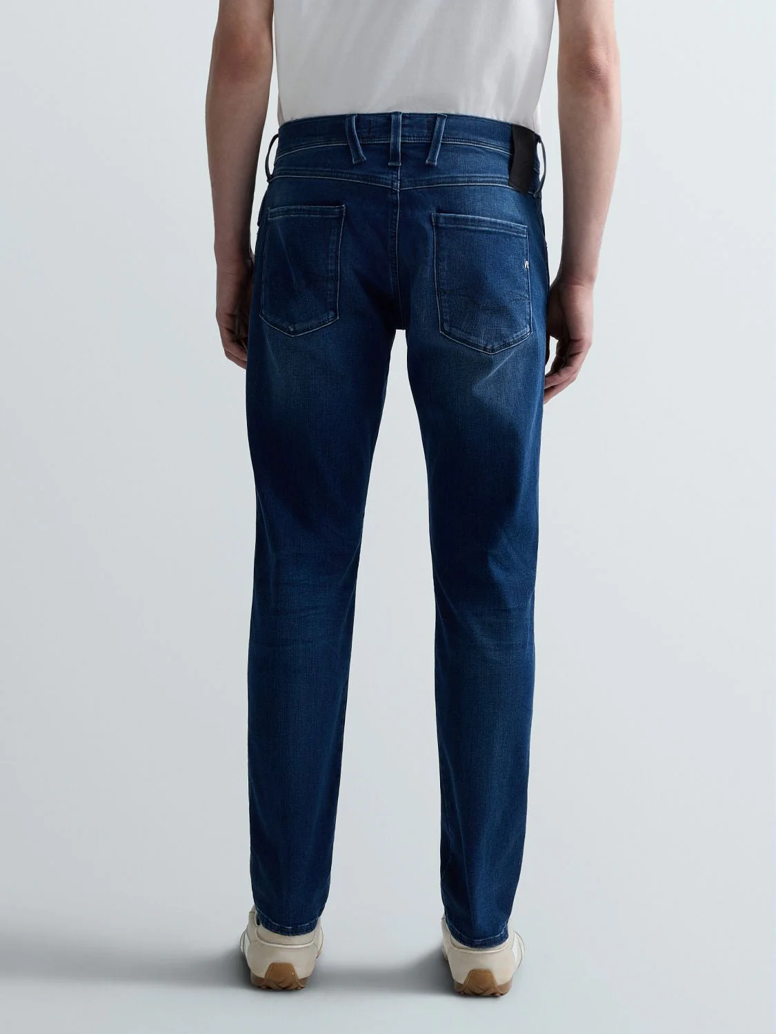 Anbass Slim Fit Hyperflex Clouds Jeans Dark Blue - Image 2
