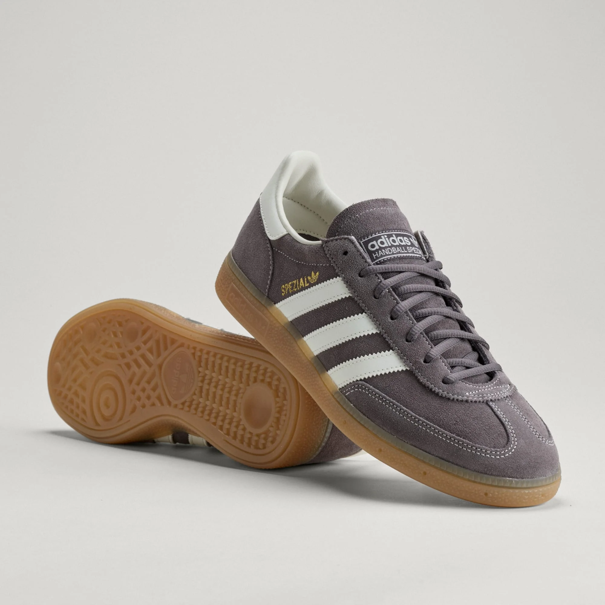Men's Handball Spezial Grey Strata/Off White/Gum - Image 7