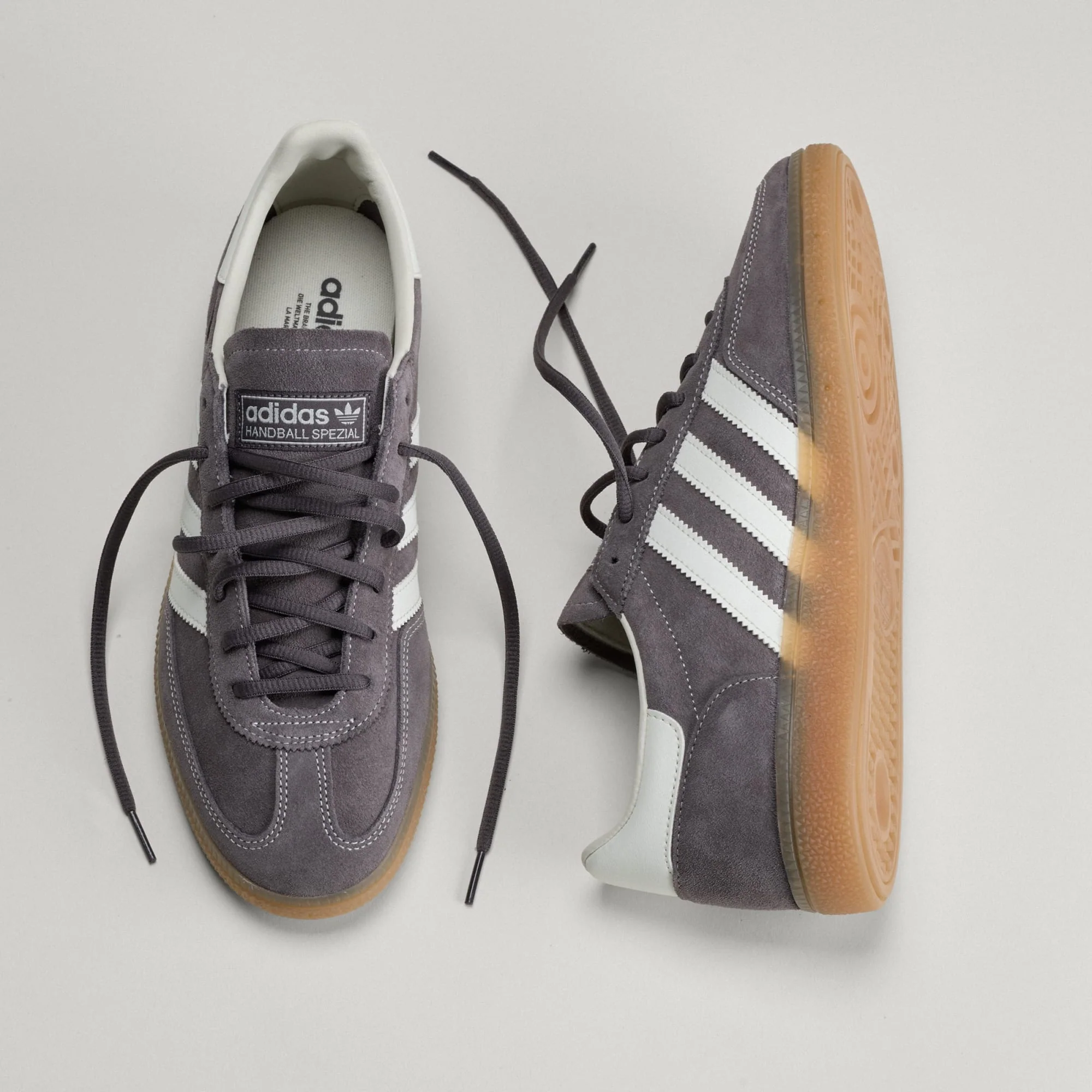 Men's Handball Spezial Grey Strata/Off White/Gum - Image 8