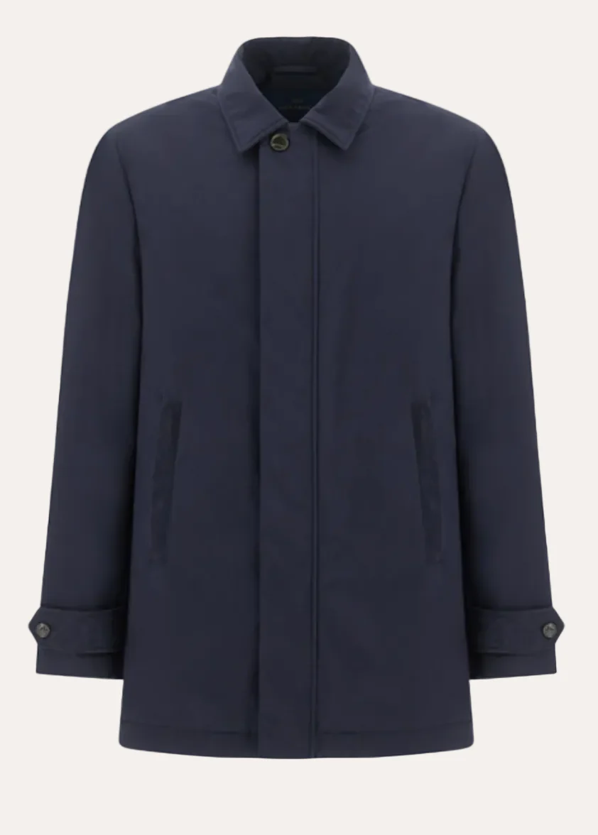 Typhoon Platinum Woven Carcoat Jacket Navy