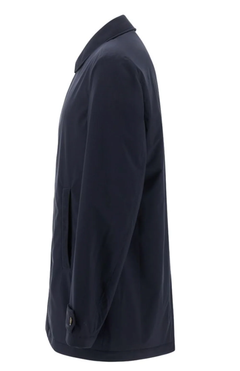 Typhoon Platinum Woven Carcoat Jacket Navy - Image 8