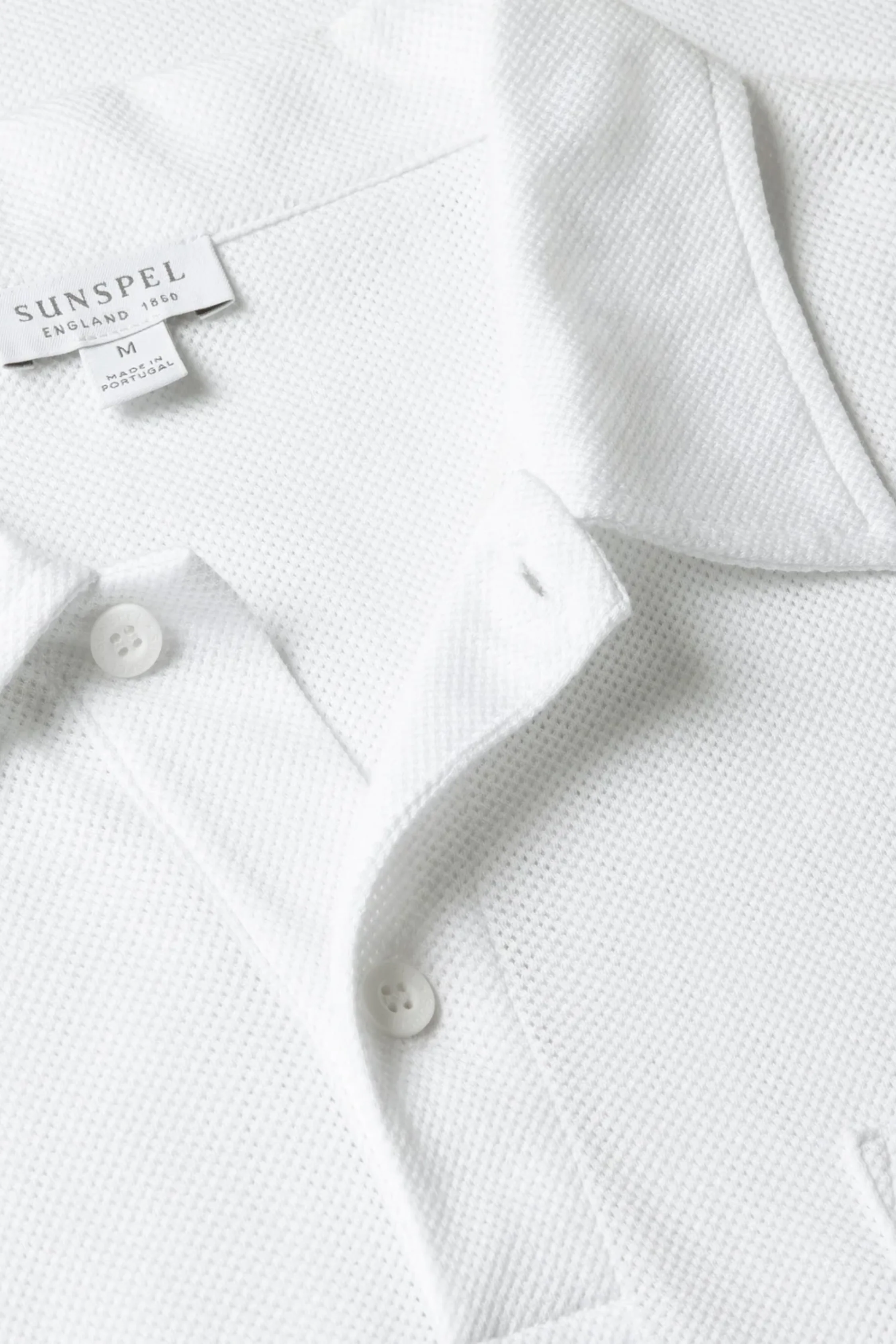 Riviera Polo Shirt White - Image 4
