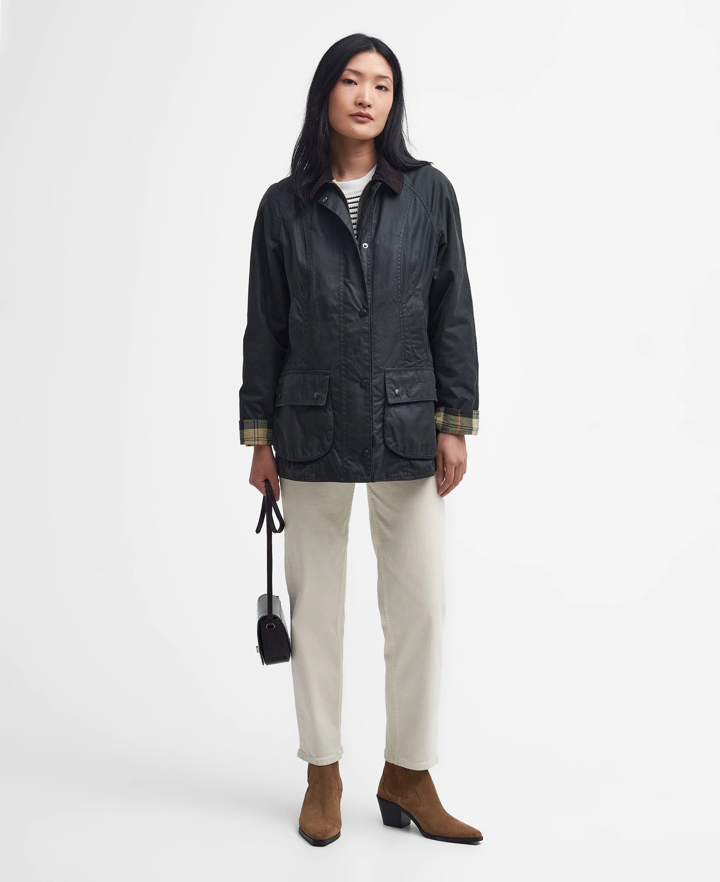 Beadnell Wax Jacket Sage