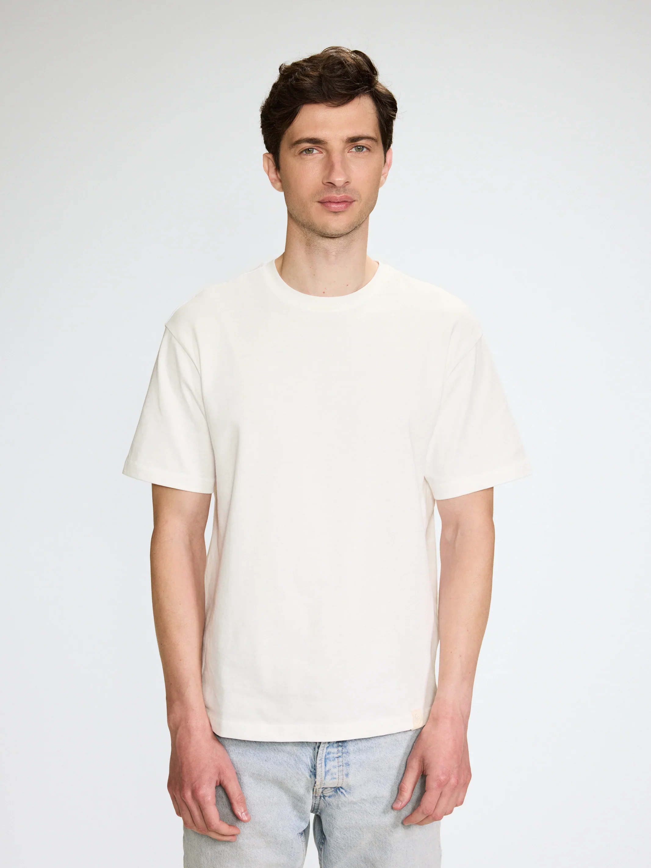 Organic Cotton Oversized T-Shirt White - Image 2