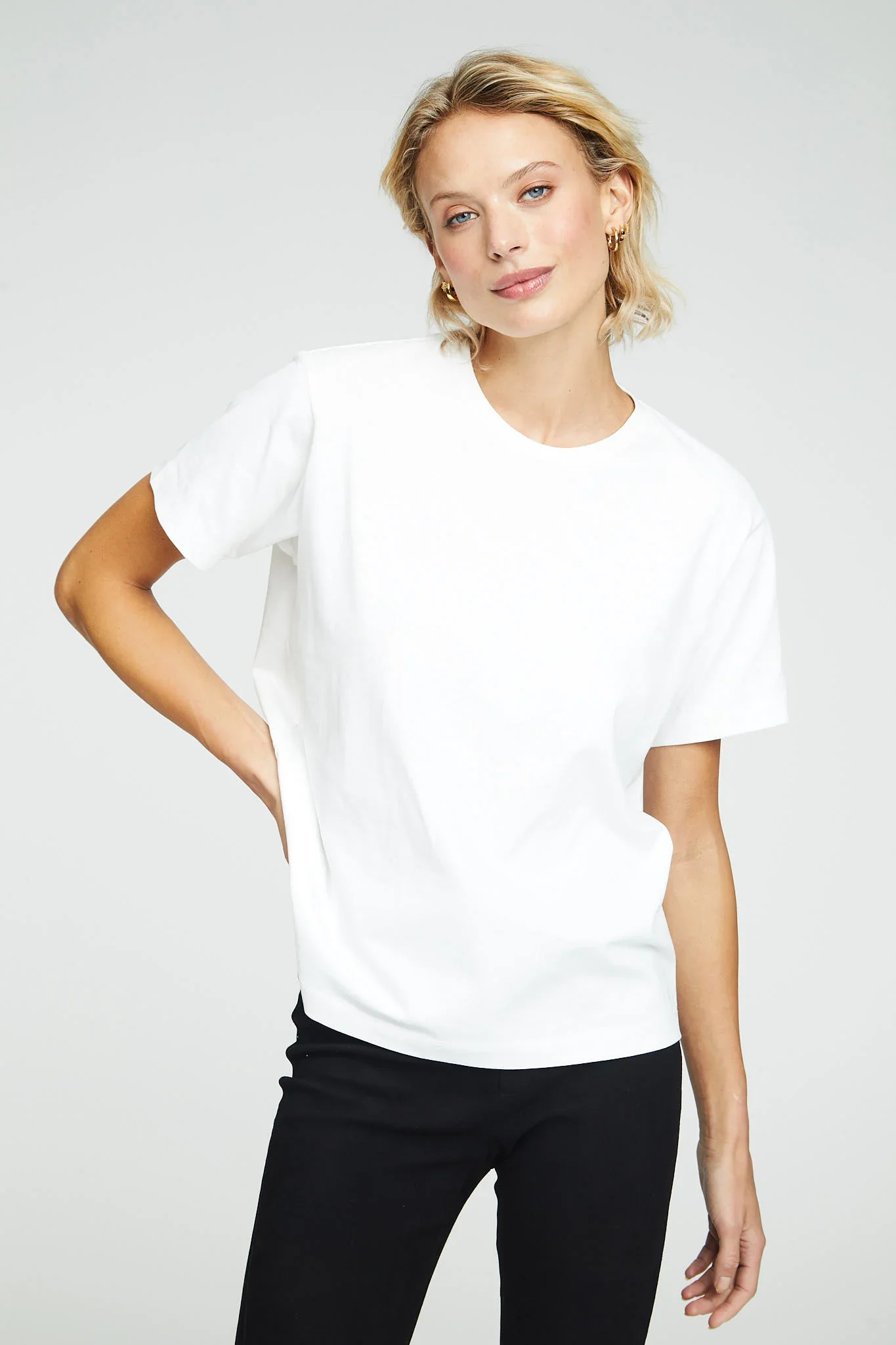 Organic Cotton Oversized T-Shirt White - Image 7