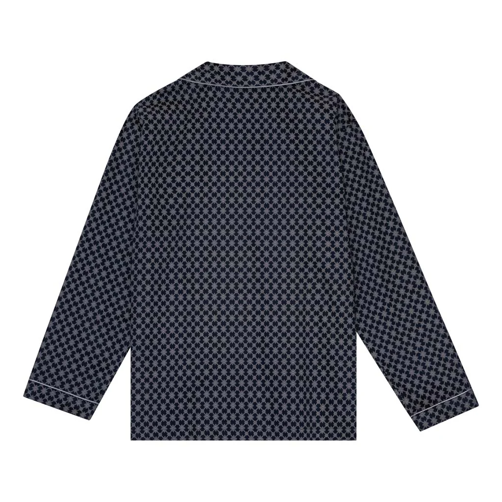 Megeve Pyjama Navy - Image 4