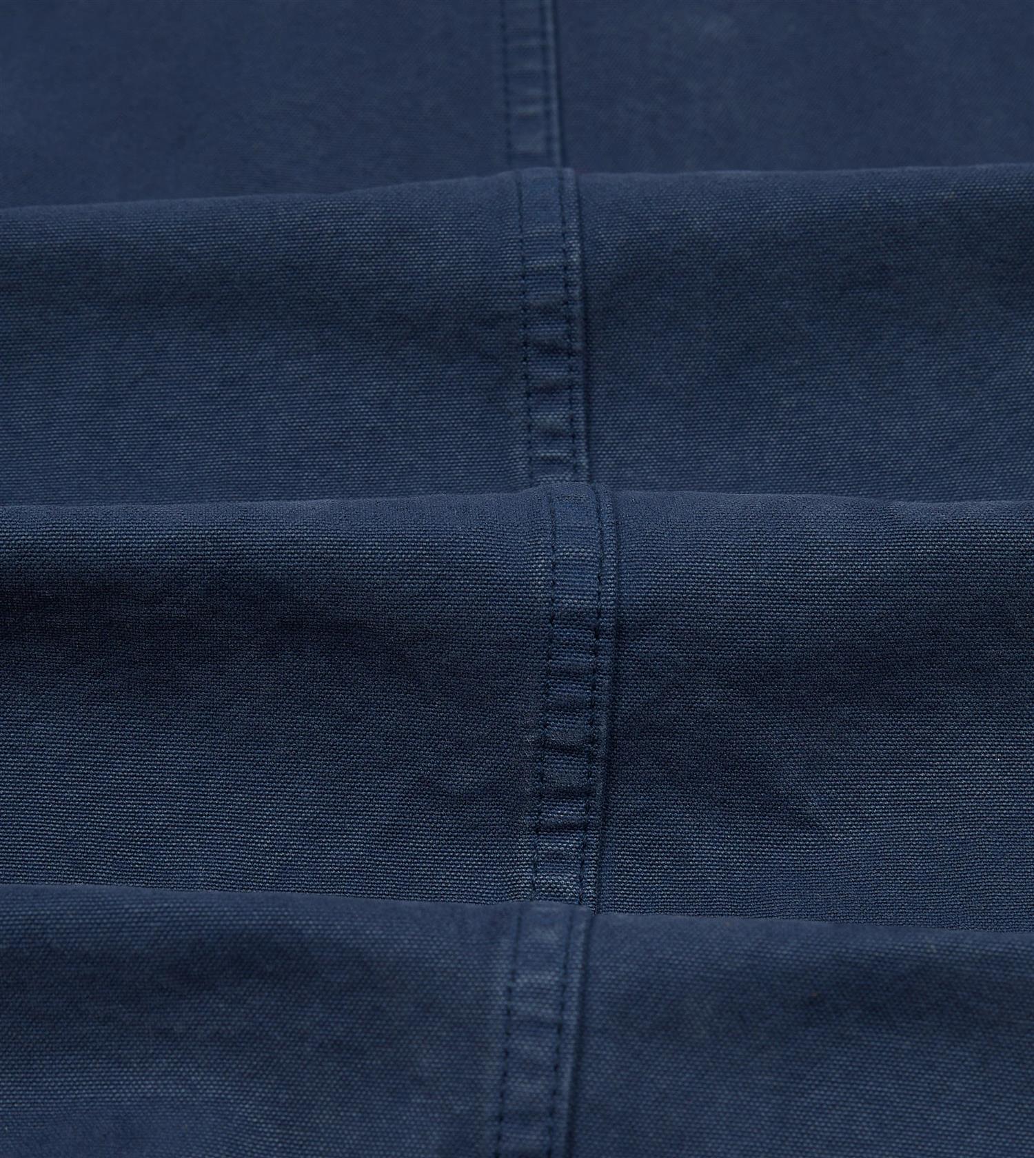Cotton Duck Canvas Five-Pocket Chore Jacket Navy - Image 9